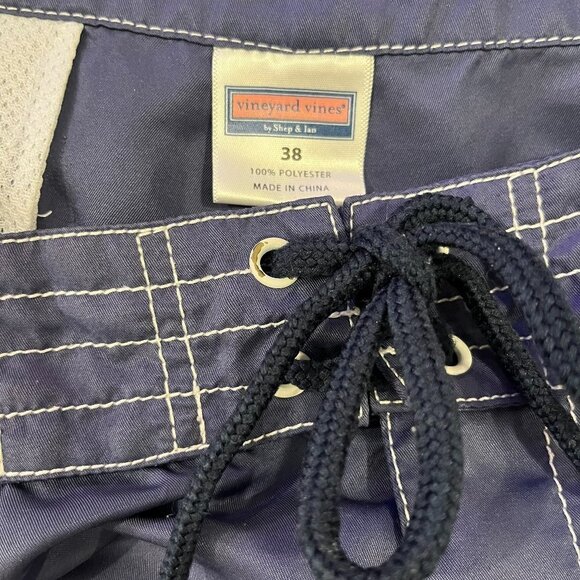 Vineyard Vines Men's Indigo Board Shorts - Size 38 - Picture 4 of 5